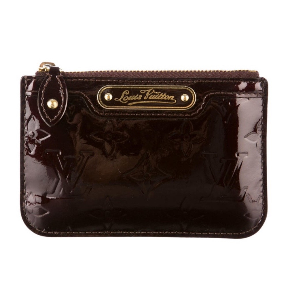 Louis Vuitton Dark Brown Leather Detail